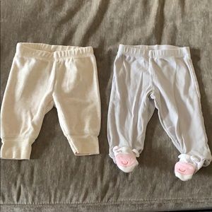 Baby night gown pants